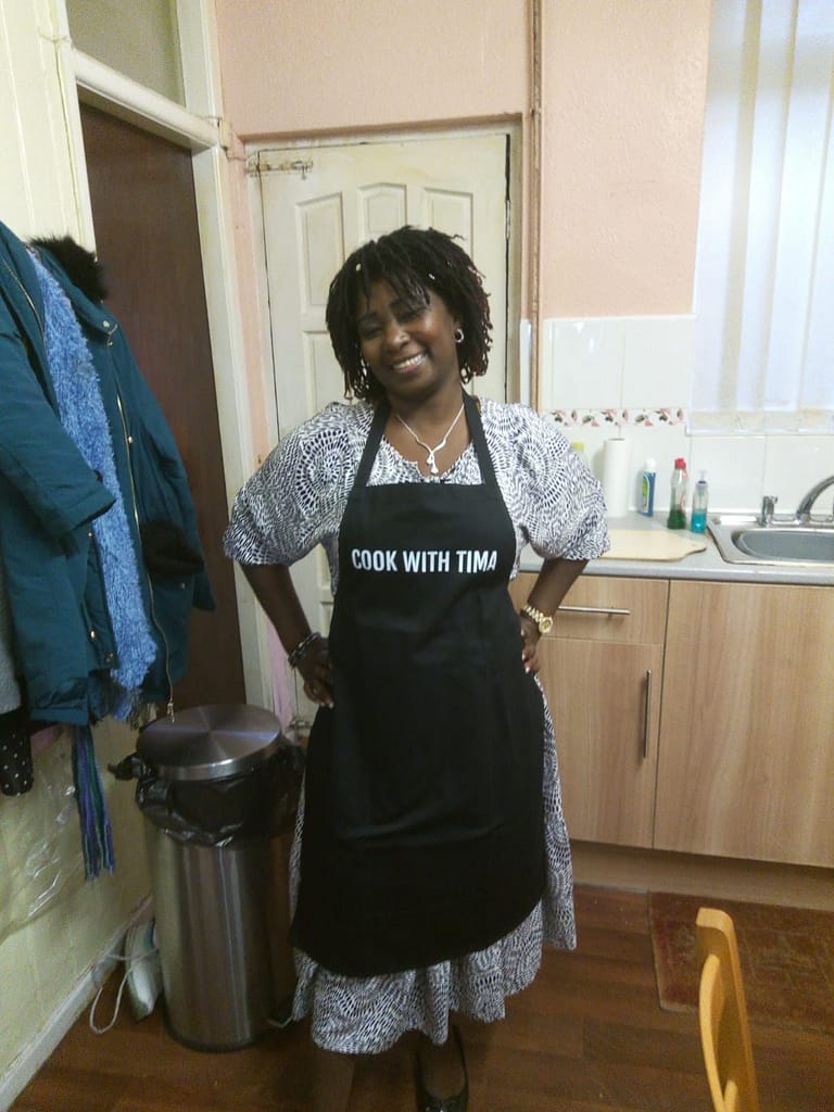 tima in the kitchen